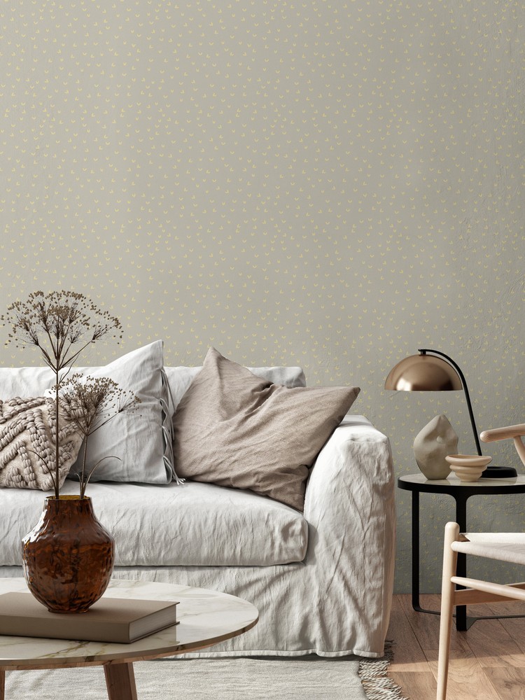 Bild på Little Leaves in the wind in Beige - 1033201-03